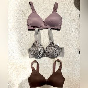 Lot of 3 Spanx Bras